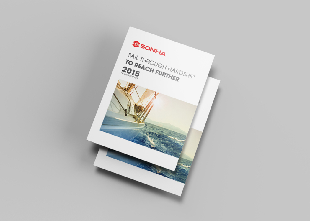 SƠN HÀ - Thiết kế báo cáo thường niên cho Công ty Sơn Hà